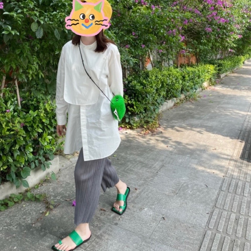 COS white shirt